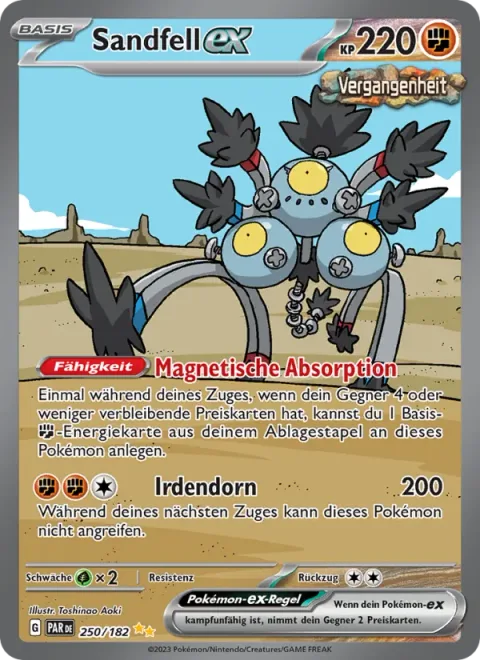 Sandy Shocks ex [Magnetic Absorption | Earthen Spike]