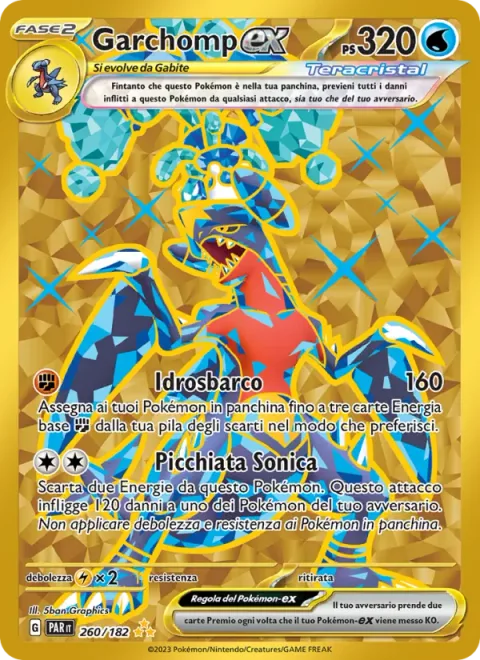 Garchomp ex [Hydro Lander | Sonic Dive]