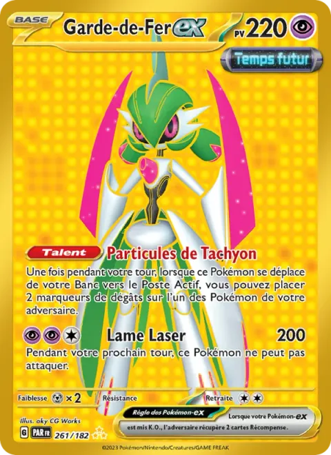 Iron Valiant ex [Tachyon Bits | Laser Blade]