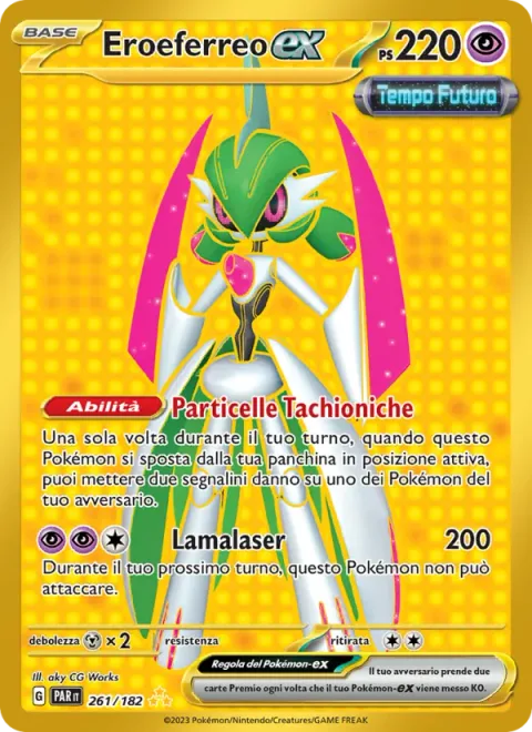 Iron Valiant ex [Tachyon Bits | Laser Blade]