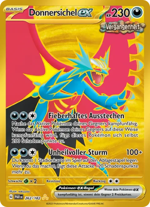 Roaring Moon ex [Frenzied Gouging | Calamity Storm]