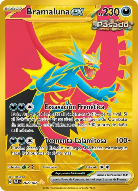 Roaring Moon ex [Frenzied Gouging | Calamity Storm]
