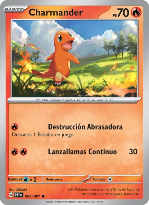 Charmander [Blazing Destruction | Steady Firebreathing]