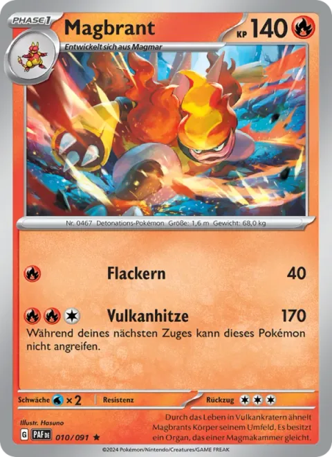 Magmortar [Flare | Volcanic Heat]