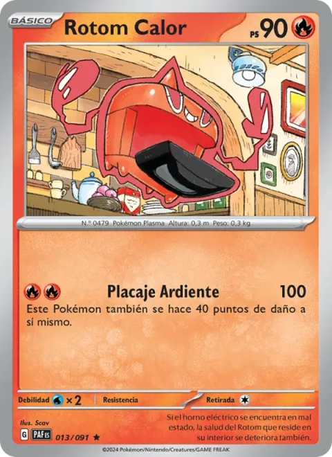 Heat Rotom [Heat Tackle]