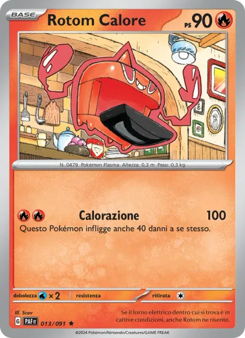 Heat Rotom [Heat Tackle]