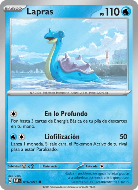 Lapras [Into the Deep | Freeze-Dry]