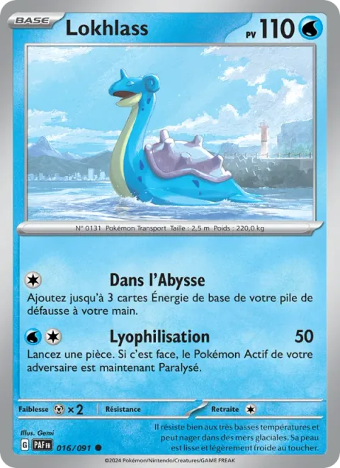 Lapras [Into the Deep | Freeze-Dry]