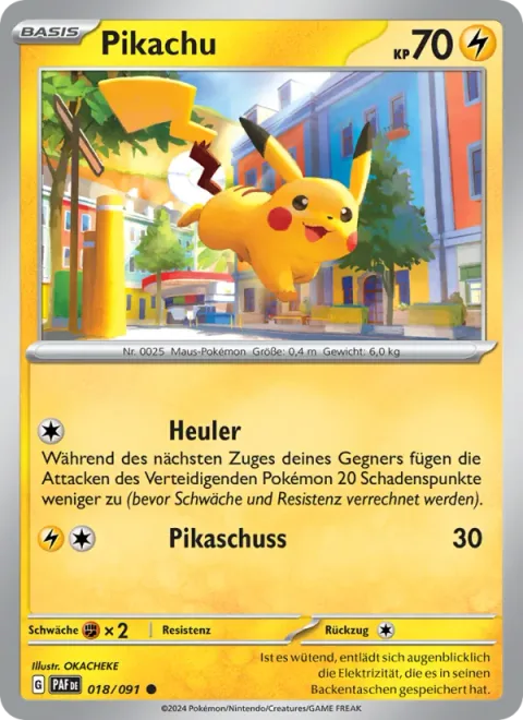 Pikachu [Growl | Pika Bolt]