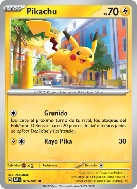 Pikachu [Growl | Pika Bolt]