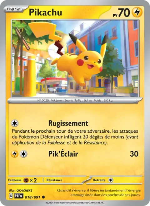 Pikachu [Growl | Pika Bolt]