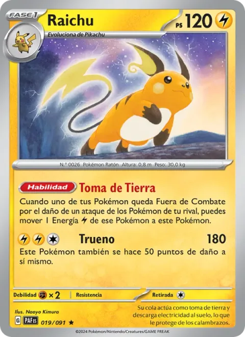 Raichu [Electrical Grounding | Thunder]