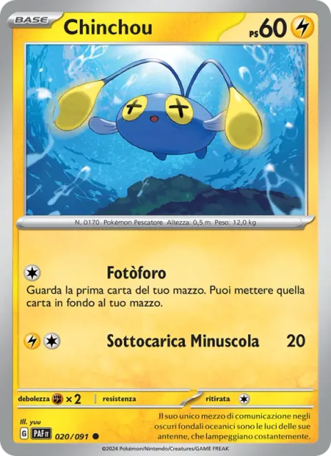 Chinchou [Shine On | Tiny Charge]