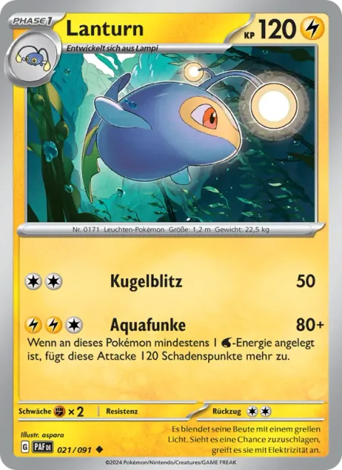 Lanturn [Lightning Ball | Aqua Spark]