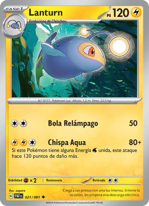 Lanturn [Lightning Ball | Aqua Spark]