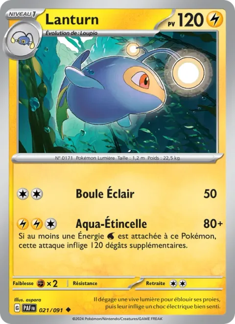 Lanturn [Lightning Ball | Aqua Spark]