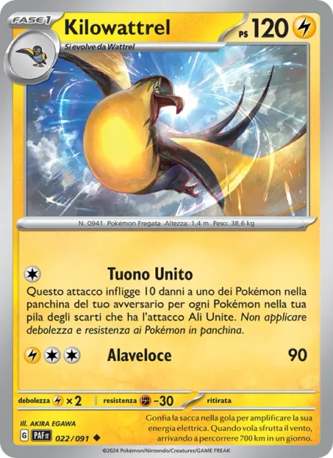 Kilowattrel [United Thunder | Speed Wing]