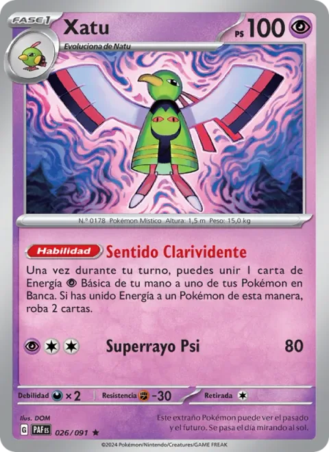 Xatu [Clairvoyant Sense | Super Psy Bolt]