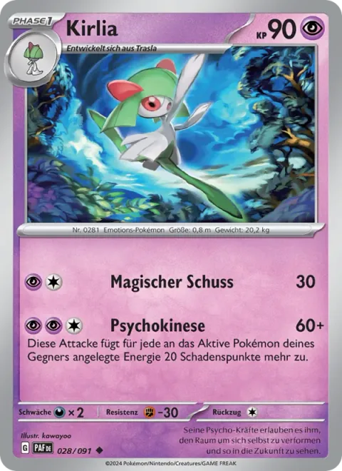 Kirlia [Magical Shot | Psychic]