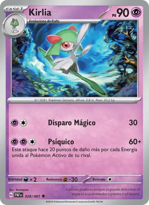 Kirlia [Magical Shot | Psychic]