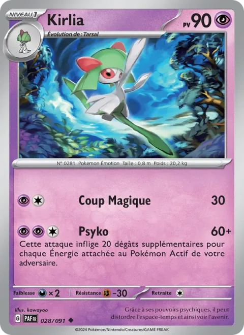 Kirlia [Magical Shot | Psychic]