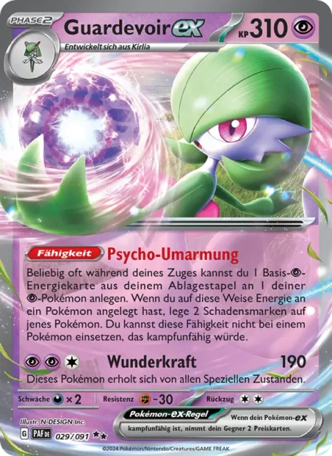 Gardevoir ex [Psychic Embrace | Miracle Force]