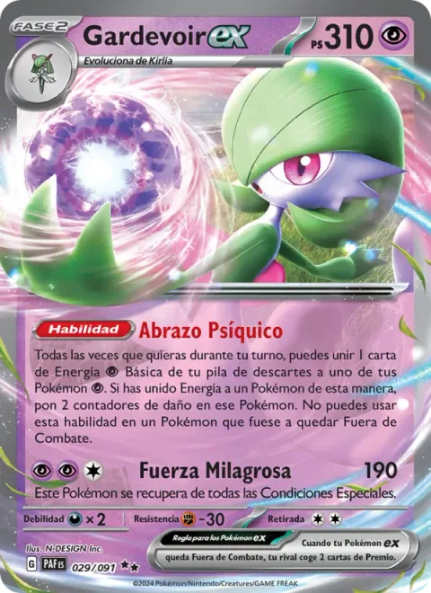 Gardevoir ex [Psychic Embrace | Miracle Force]