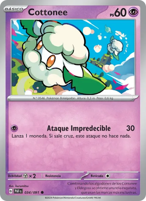 Cottonee [Fickle Attack]