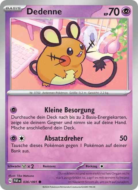 Dedenne [Minor Errand-Running | Spin Turn]