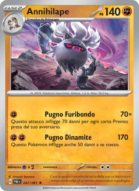 Annihilape [Rage Fist | Dynamite Punch]