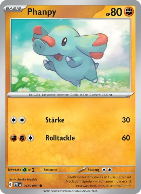 Phanpy [Strength | Rolling Tackle]