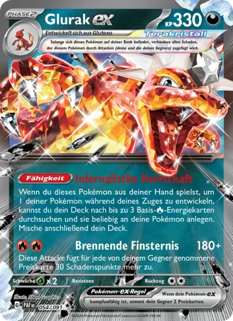 Charizard ex [Infernal Reign | Burning Darkness]