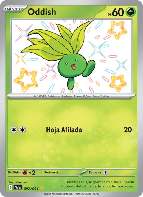 Oddish [Razor Leaf]