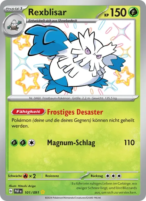 Abomasnow [Freezing Disaster | Magnum Punch]