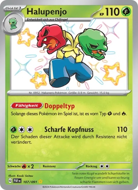 Scovillain [Double Type | Spicy Headbutt]