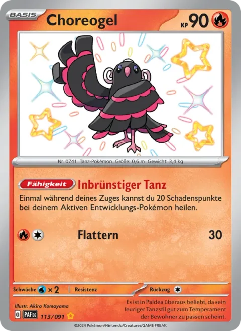 Oricorio [Ardent Dancing | Flap]