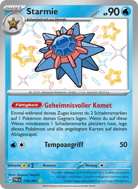 Starmie [Mysterious Comet | Speed Attack]