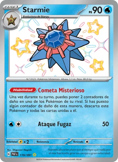 Starmie [Mysterious Comet | Speed Attack]