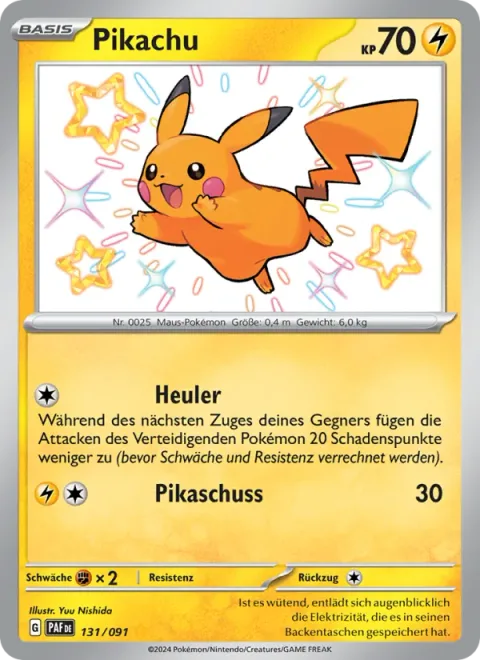 Pikachu [Growl | Pika Bolt]