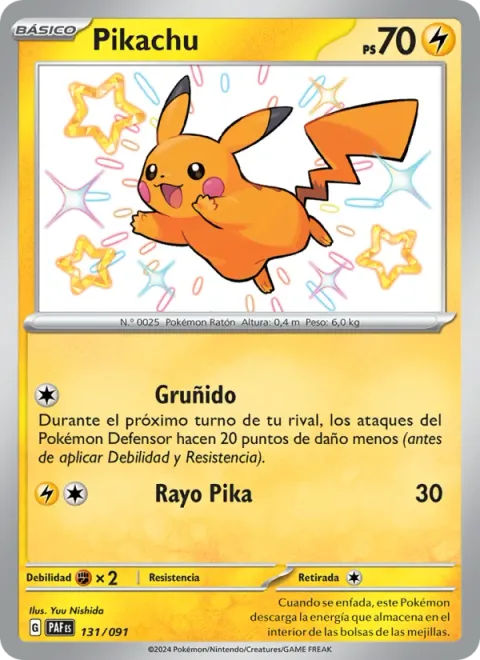 Pikachu [Growl | Pika Bolt]