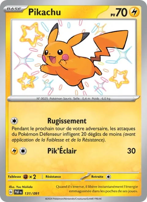 Pikachu [Growl | Pika Bolt]