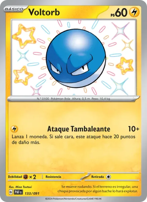 Voltorb [Tumbling Attack]