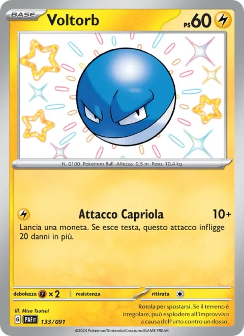 Voltorb [Tumbling Attack]