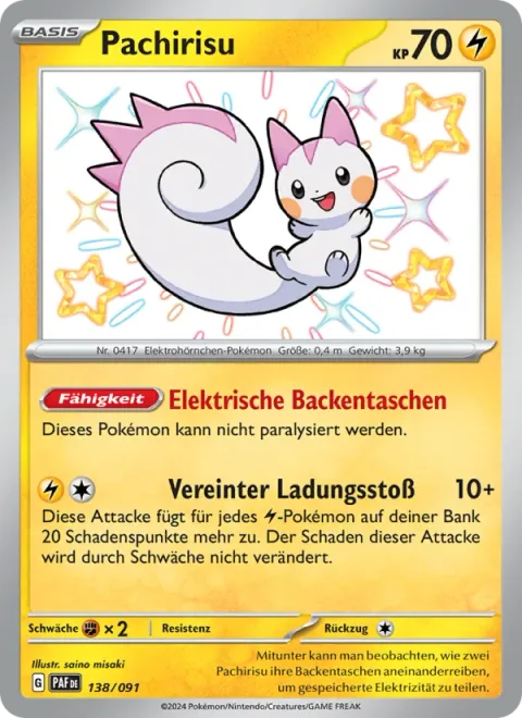 Pachirisu [Electricity Pouches | Everyone Discharge]