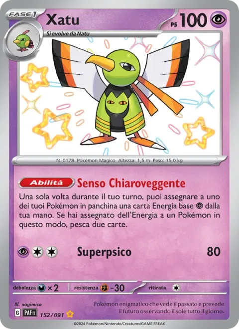 Xatu [Clairvoyant Sense | Super Psy Bolt]