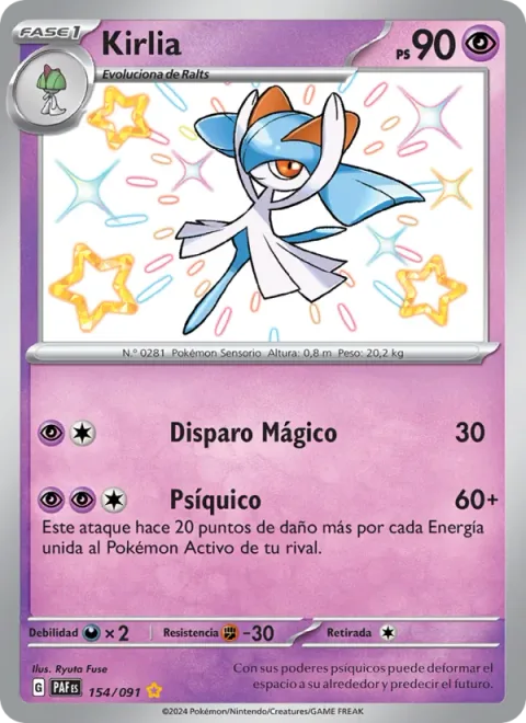 Kirlia [Magical Shot | Psychic]
