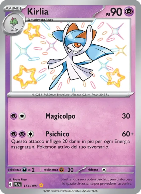 Kirlia [Magical Shot | Psychic]