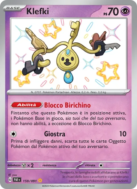Klefki [Mischievous Lock | Joust]