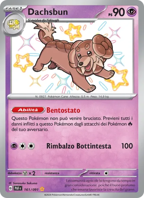 Dachsbun [Well-Baked Body | Headbutt Bounce]