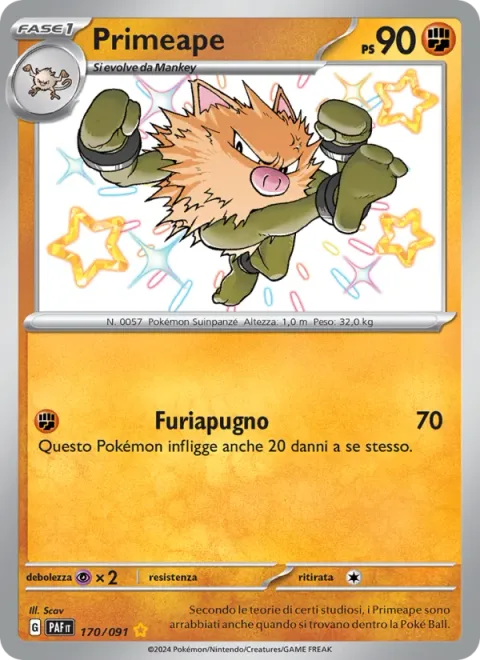 Primeape [Raging Punch]